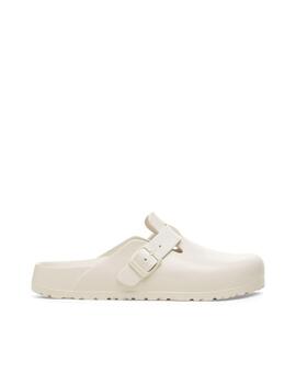 Zueco Birkenstock Boston EVA Eggshell Mujer