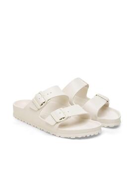 Sandalia Birkenstock Arizona EVA Eggshell Mujer