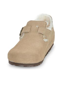 Zapato Birkenstock London Shearling LEVE Taupe