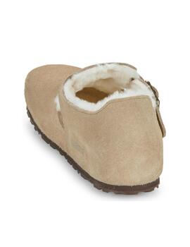 Zapato Birkenstock London Shearling LEVE Taupe