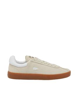 Zapatilla Lacoste Baseshot Beige Hombre