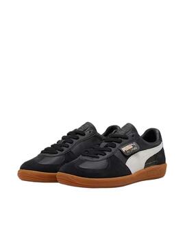 Zapatilla Puma Palermo Leather Negra Unisex