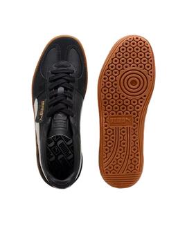 Zapatilla Puma Palermo Leather Negra Unisex