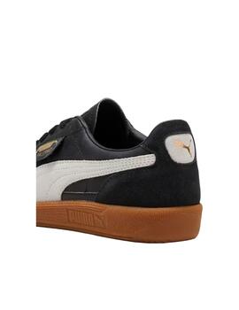 Zapatilla Puma Palermo Leather Negra Unisex