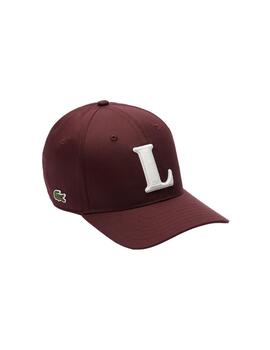 Gorra Lacoste Beisbol Granate Unisex