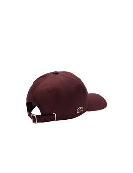 Gorra Lacoste Beisbol Granate Unisex