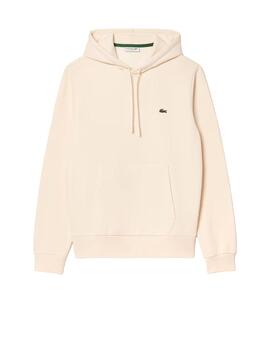 Sudadera Lacoste Capucha Jogger Beige Hombre