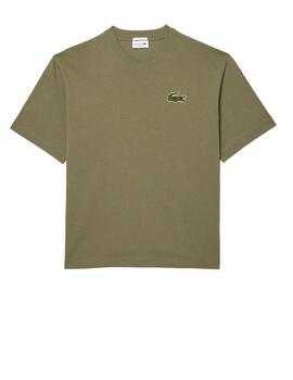 Camiseta Lacoste Punto Khaki Unisex