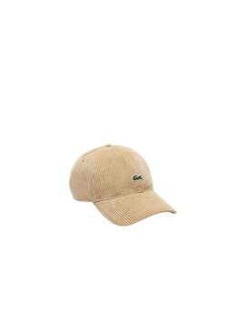 Gorra Lacoste Pana Ajustable Beige Unisex