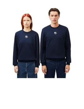 Sudadera Lacoste Felpa Marino Unisex