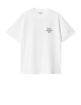 Camiseta Carhartt Hotel Keys Blanca Hombre