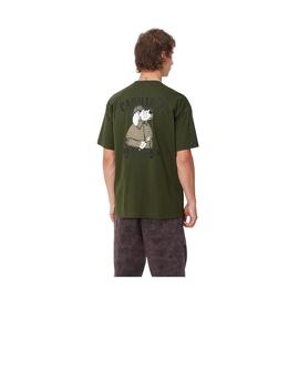 Camiseta Carhartt Inspector Verde Hombre