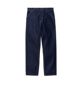 Pantalon Vaquero Carhartt Simple Azul Hombre