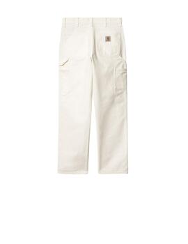 Pantalon Carhartt Single Knee Blanco Hombre