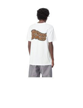 Camiseta Carhartt S/S Brown Ducks Blanca Hombre