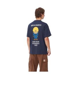 Camiseta Carhartt S/S Sumimasen Marino Hombre