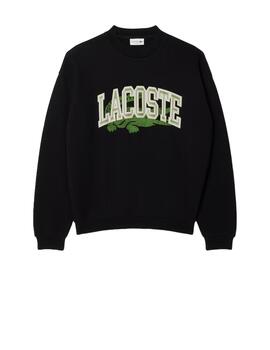 Sudadera Lacoste Felpa Negra Hombre