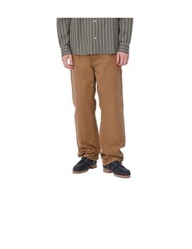 Pantalon Carhartt Double Knee Marron Hombre