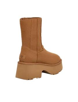 Bota UGG W Classic Twin Seam New Heights Camel