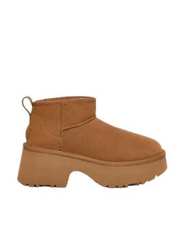 Bota UGG W Classic Ultra Mini New Heights Camel