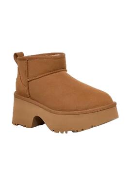 Bota UGG W Classic Ultra Mini New Heights Camel