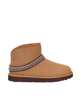 Bota UGG W Classic Mini Crescent Camel Mujer