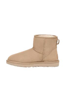 Bota UGG W Classic Mini II Beige Mujer