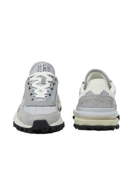 Zapatilla Lacoste Elite Active Gris Mujer