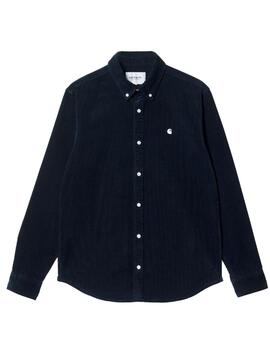 Camisa Carhartt Madison Marino Hombre