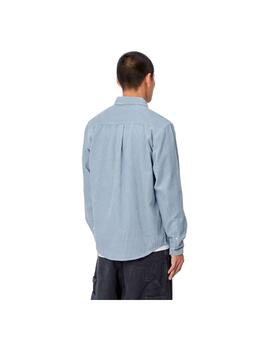 Camisa Carhartt L/S Madison Azul Hombre