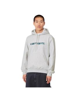 Sudadera Carhartt Gris/Verde Hombre