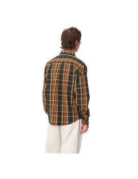 Camisa Carhartt L/S Hobart Multicolor Hombre