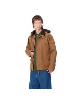 Cazadora Carhartt Clarton Marrón Hombre