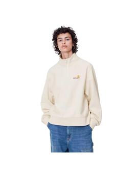 Sudadera Carhartt W' American Script Beige Mujer