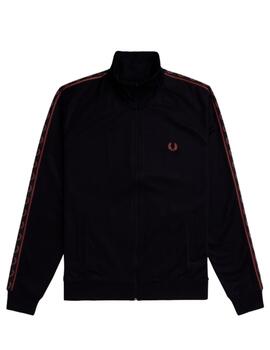 Chaqueta Fred Perry Negra Hombre