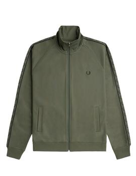 Chaqueta Fred Perry Verde Hombre