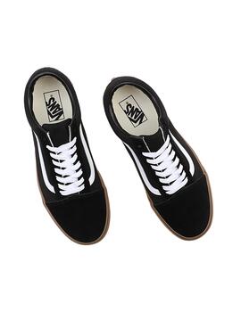 Zapatilla Vans Old Skool Gumsole Negro Unisex