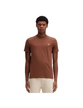 Camiseta Fred Perry Marrón Hombre