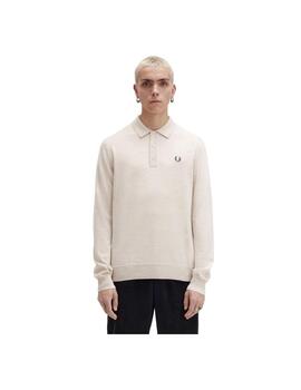 Polo Fred Perry Beige Hombre