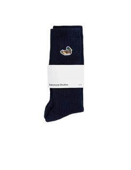 Calcetines Edmmond Studios DUCK Marino Unisex