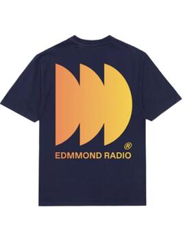 Camiseta Edmmond Studios RADIO Marino Hombre