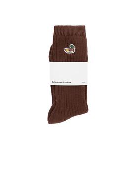 Calcetines Edmmond Stuidos DUCK Marrones Unisex