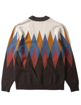 Cardigan Edmmond Studios RHOMBUS Multicolor Hombre