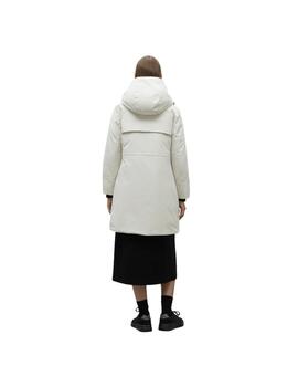 Parka Ecoalf ECGLAMOURALF Blanco Mujer