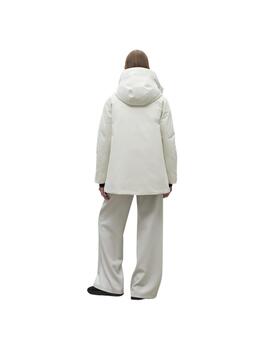 Parka Ecoalf MAKALUALF Blanca Mujer