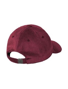 Gorra Carhartt Harlem Cap Burdeos Unisex