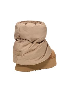 Bota UGG W Classic Mini Dipper Puffer Camel Mujer