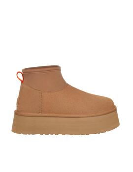 Bota UGG W Classic Mini Dipper Puffer Camel Mujer