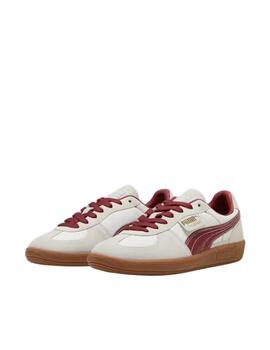 Zapatilla Puma Palermo OG Blanca/Roja Unisex