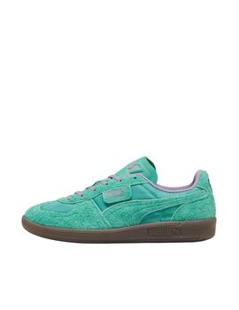 Zapatilla Puma Palermo Clobber Verde/Rosa Mujer